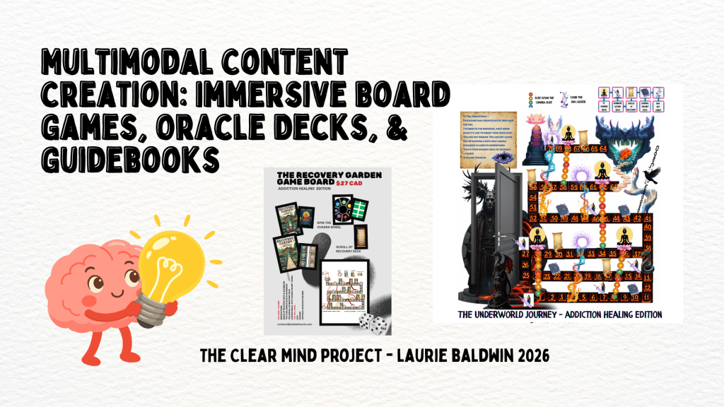Multimodal Content Creation: Immersive Board Games, Oracle Decks, & Guidebooks with Laurie Baldwin